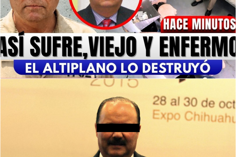 César Duarte en la Cárcel: De Gobernar Chihuahua a Pudrirse en el Altiplano
