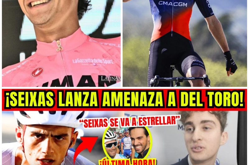 ¡El Choque del Año! La Amenaza de Seixas, la Furia de Del Toro y la Advertencia que Estremece al Ciclismo