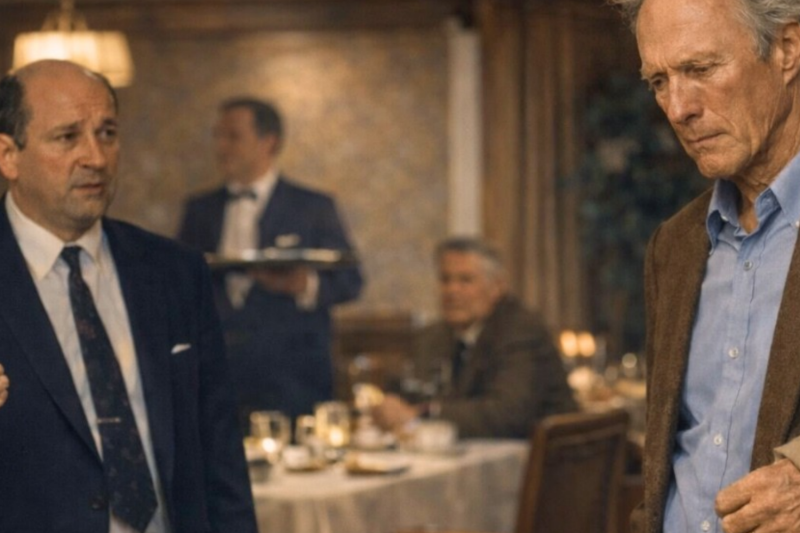 Clint Eastwood No Discutió Cuando le pidieron que se Fuera: hizo algo mejor