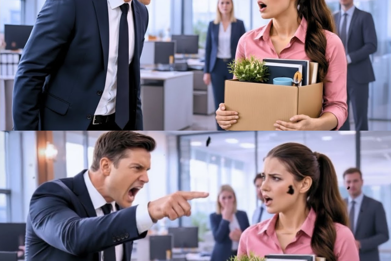 Office Drama Explodes Angry Boss Fires Employee in Front of Everyone Emotional Workplace Story