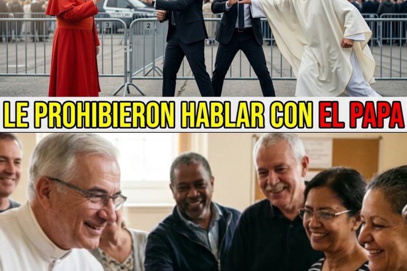 El Papa León XIV PARALIZA todo cuando el Padre Espinosa le revela a la Niña Migrante que ESCONDÍAN