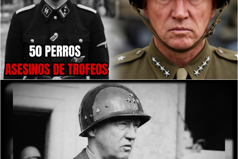 Lo que dijo Patton cuando encontró a un soldado alemán con 50 placas estadounidense