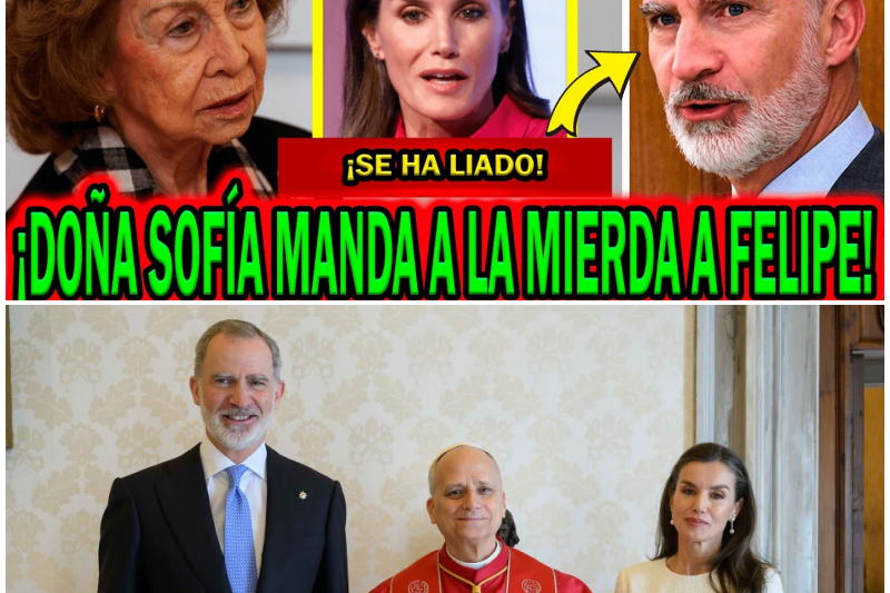 🔴¡Terremoto en Zarzuela! La Reina Sofía rompe con el Rey Felipe VI tras una monumental bronca originada por celos institucionales
