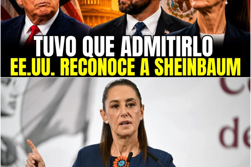 El Día que Washington Cambió de Tono: El Gobierno de Estados Unidos se Rinde ante la Estrategia de Seguridad de Sheinbaum