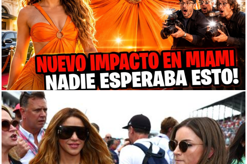 El deslumbrante renacer de Shakira en Miami: Un impactante vestido naranja, transparencias y la lección definitiva de amor propio que paralizó al mundo