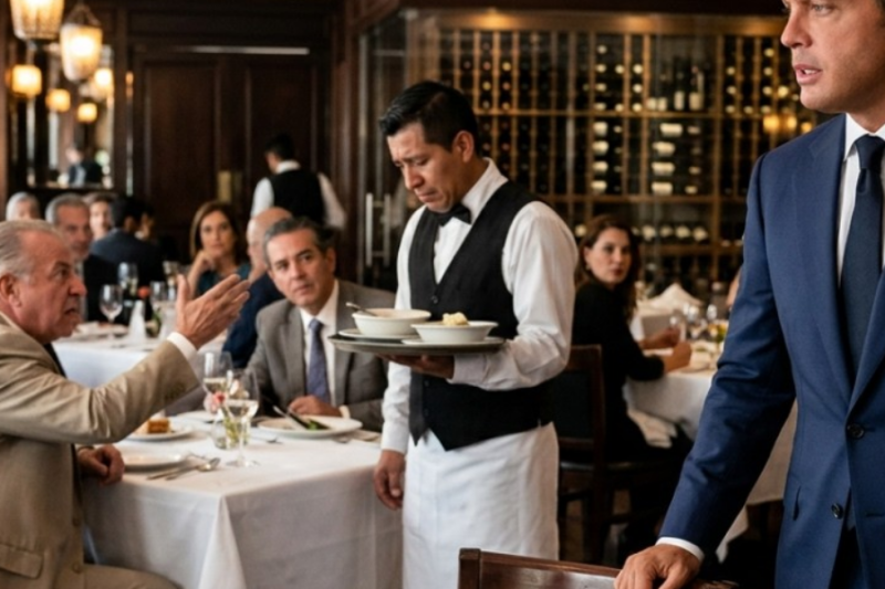 Luis Miguel Vio a un Mesero Siendo Humillado en un Restaurante — Lo que Hizo Después….