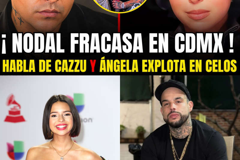 ¡El Derrumbe de un Ídolo! Christian Nodal Fracasa Mientras Cazzu Triunfa y el Clan Aguilar se Fractura