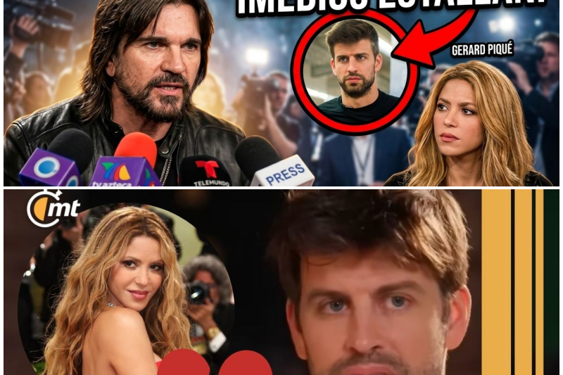 Juanes frena en seco a Gerard Piqué: La contundente defensa a Shakira que sacude al mundo del espectáculo