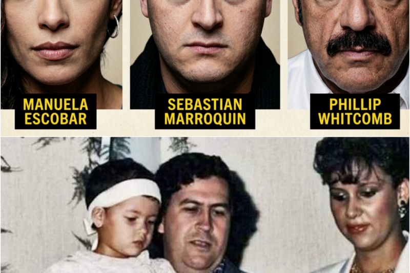 Así VIVEN HOY los 3 HIJOS de PABLO ESCOBAR