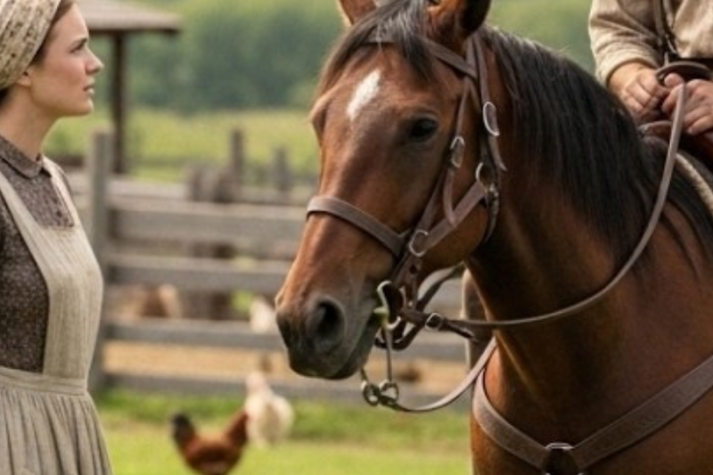 Vivía Sola en Una Granja, Lejos de Todo El Mundo, Hasta que Apareció un Vaquero Solitario y…