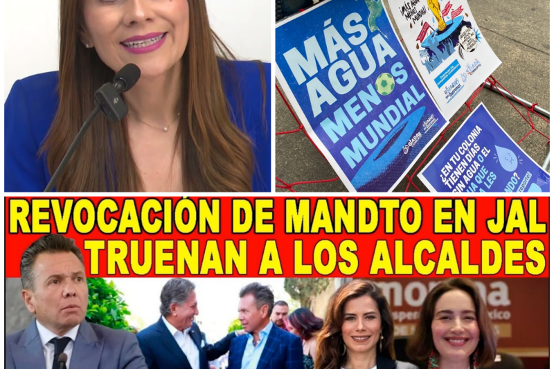¡El Ocaso Naranja! Inicia la Revocación de Mandato contra Verónica Delgadillo y Pablo Lemus en Jalisco