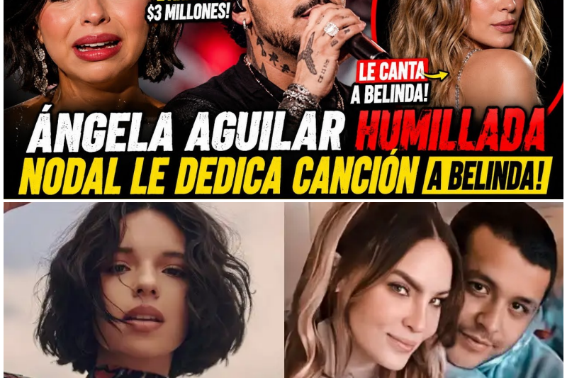 El Precio de la Farsa: Millones, Desaires Sociales y el Imparable Fantasma de Belinda Que Acorrala a Ángela Aguilar y Christian Nodal