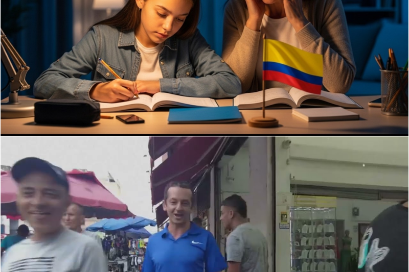 “Estaba investigando sobre educación en Colombia… pero la vida de mi hija cambió”. Madre estadounidense conmocionada.