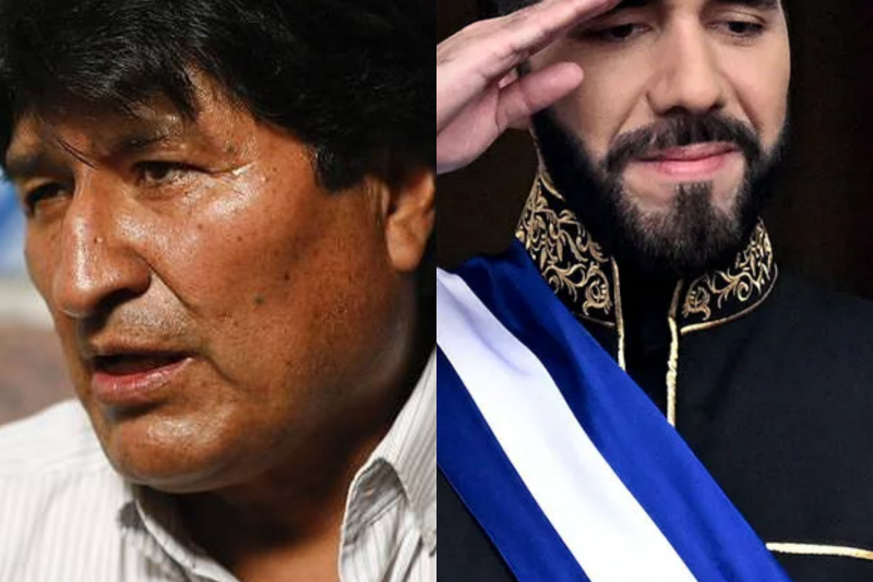 Evo Morales humilló a Nayib Bukele en público, pero su respuesta dejó la sala en silencio.