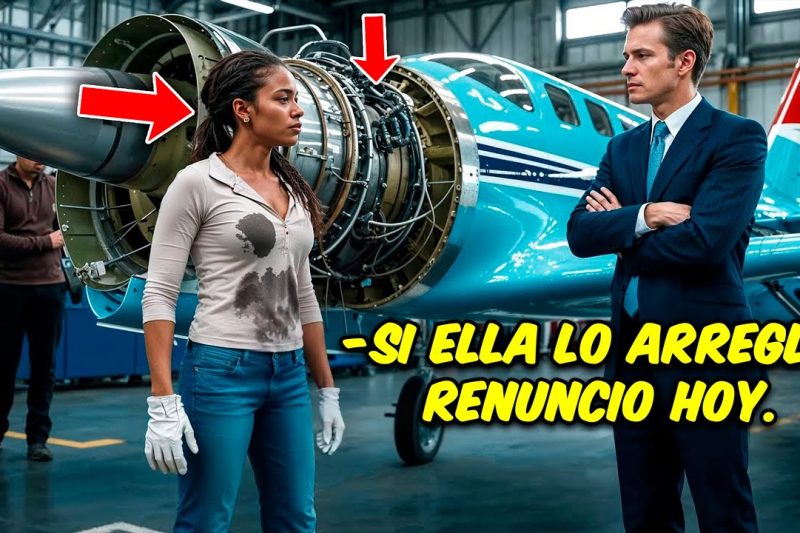 Una Mujer Negra Acepta El Reto del CEO de Arreglar un Motor ‘imposible’. Y Ella lo Deja Sin Palabras