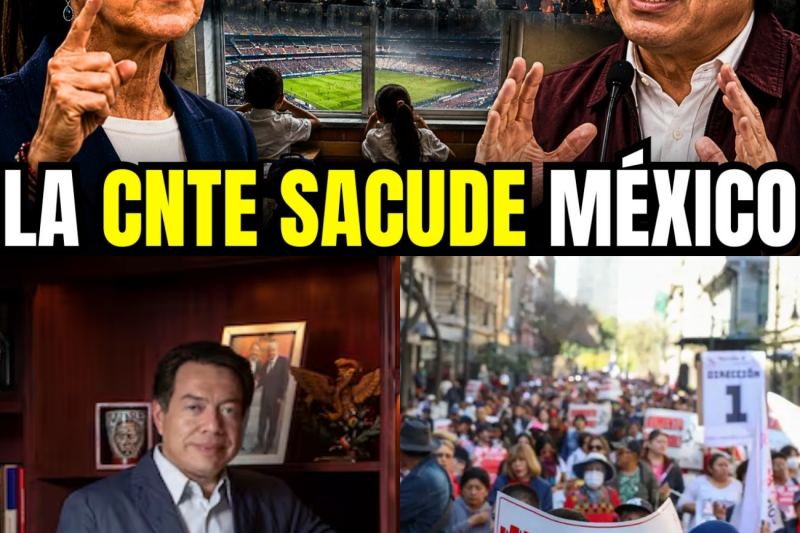¡Bomba de Tiempo a las Puertas del Mundial! 2 Millones de Niños en Riesgo por Paro Inminente de la CNTE