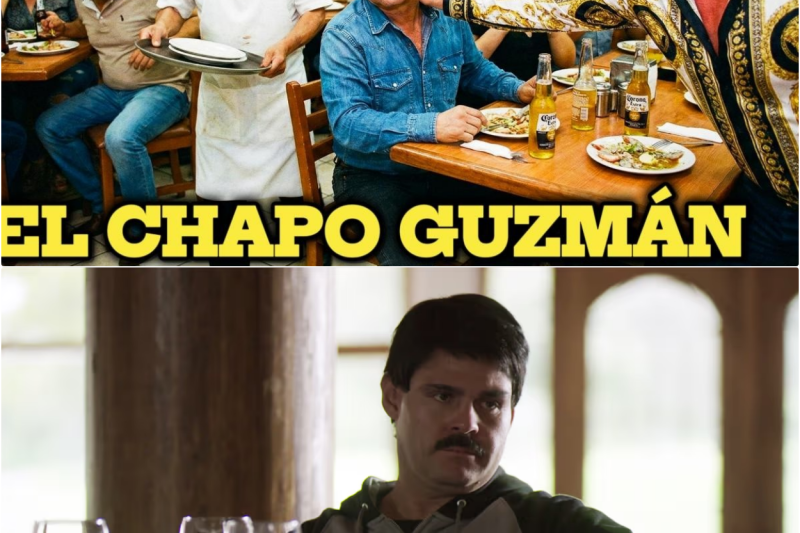 Un Matón Golpea En La Cara A El Chapo En Un Restaurante Sin Saber Quién Es — Y Nadie Olvidó Ese Día