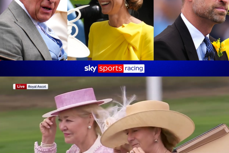 Los Príncipes de Gales se Unen al Rey Carlos en el Segundo Día de la Procesión Real de Royal Ascot