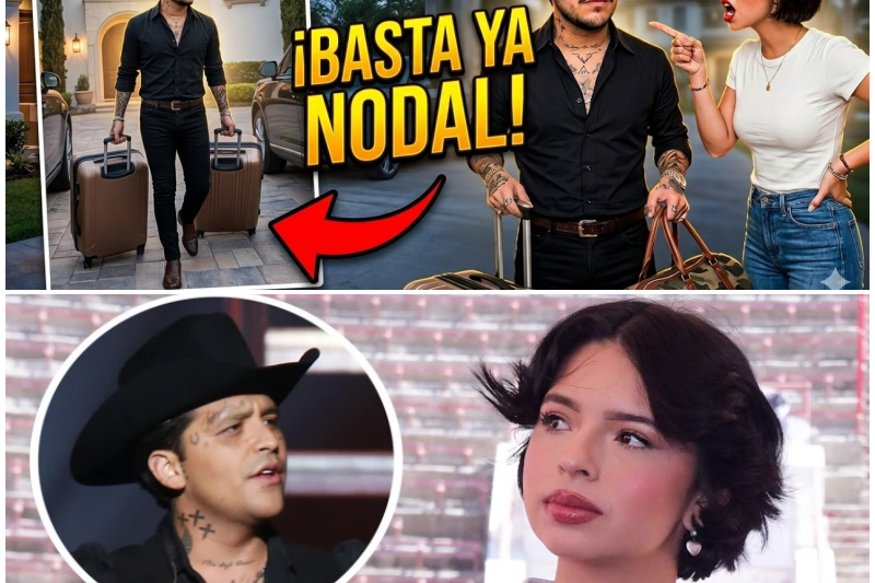 Crisis total: Ángela Aguilar enfurece ante el inesperado viaje de Christian Nodal a Argentina sin ella