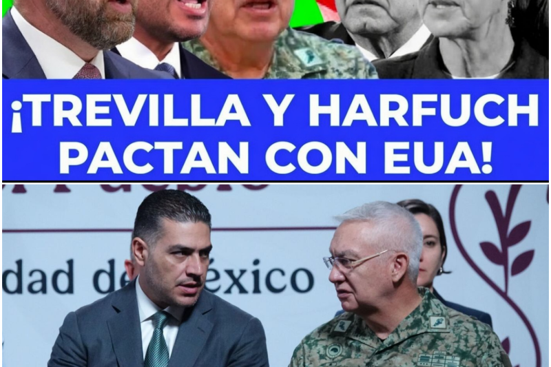¡Tensión Máxima! Trevilla y Harfuch Aíslan a Palenque y Sellan un Pacto Inédito con Washington