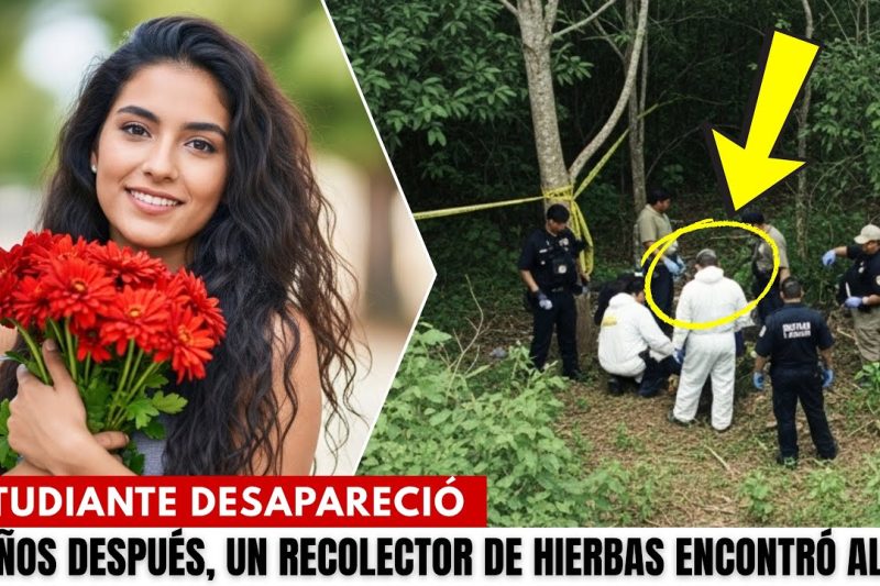Estudiante desapareció en 2013 en su casa. 3 años después, un hombre encontró algo sorprendente