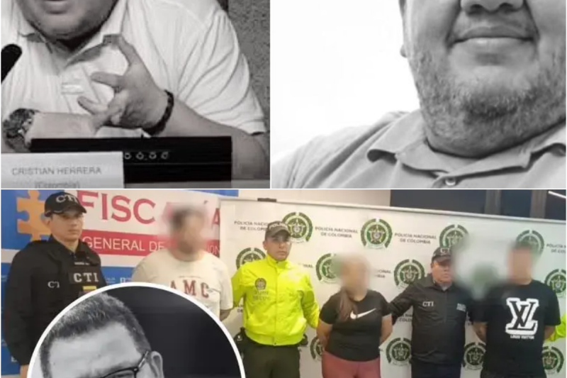 Justicia para la prensa: Envían a prisión a tres presuntos implicados en el asesinato del periodista Cristian Herrera en Cúcuta