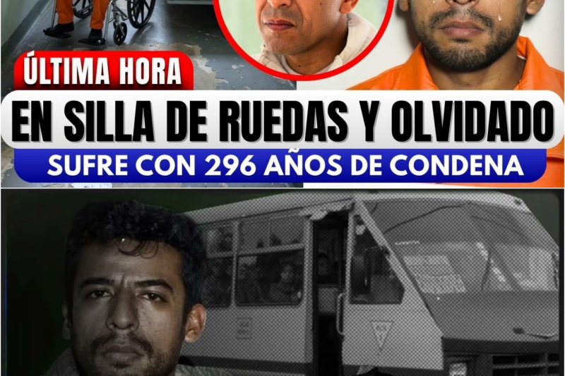 Así Paga condena “El Coqueto”: Sin poder Caminar y Sin Visitas en 14 Años