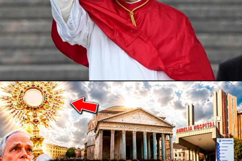 Profunda consternación en Roma: Profanan la capilla de un hospital y roban el Sagrario con Jesús Eucaristía