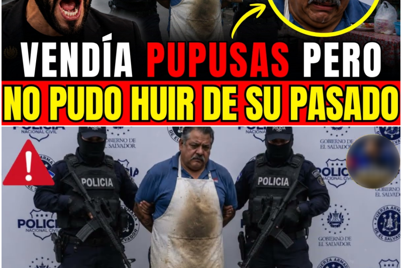 “El Silencioso”: El Despiadado Líder de la MS-13 que Engañó a Todos Vendiendo Pupusas Mientras Dirigía el Terror Desde las Sombras