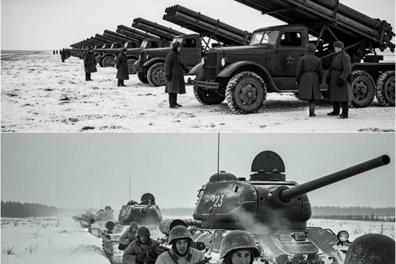 Hoth VIO 1,950 Katyushas y 800 T-34 RIÓ Nervioso Stalin ORDENÓ Fuego 360,000 Alemanes INCINERADOS