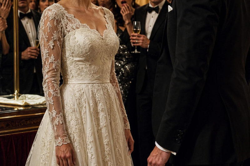 “SI ENTRAS EN EL VESTIDO, ME CASO CONTIGO” — EL MILLONARIO SE RÍE… HASTA QUE SE QUEDÓ SIN PALABRAS