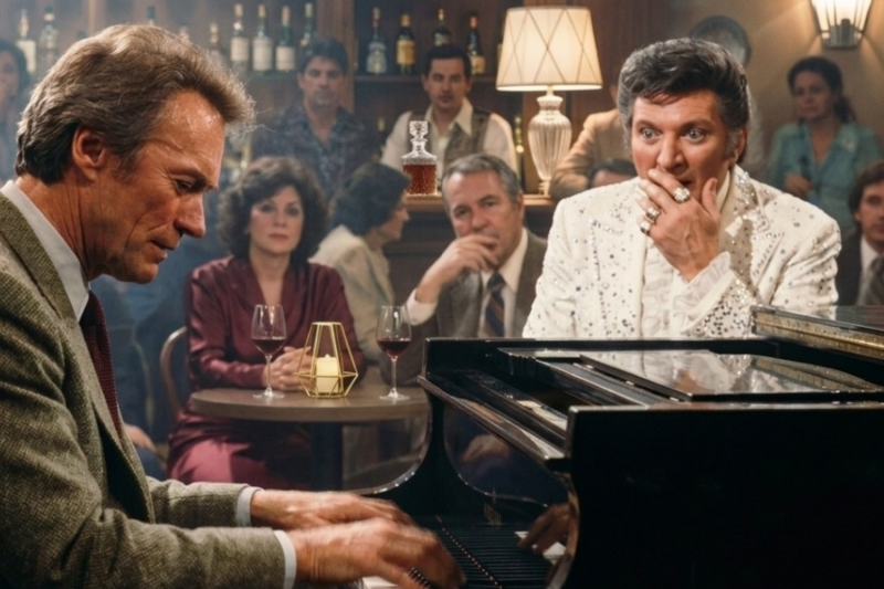 Liberace retó a Clint a tocar el piano: lo que pasó después dejó a todos en shock