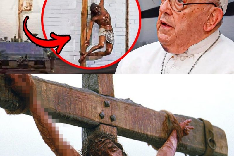 JESÚS se DESPEGA del CRUCIFIJO y OCURRE ESTO!!!!