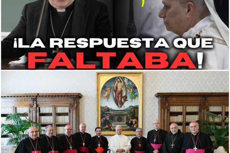 ESPAÑA: ¡el presidente de los OBISPOS desafía a LEÓN XIV antes de su visita!
