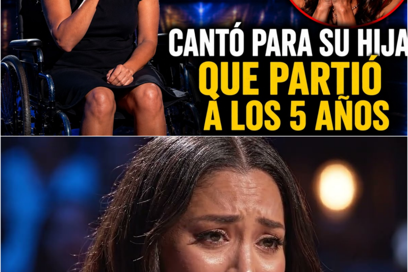Esta Madre en silla de ruedas Cantó para su HIJA que murió de Leucemia… Y emocionó a todo el país
