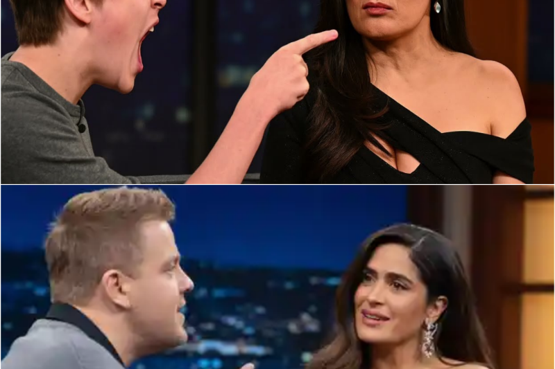 Hijo de Politico Insulta a Salma Hayek en Programa en Vivo y Lo Que Ella Hace Sorprende a Todos