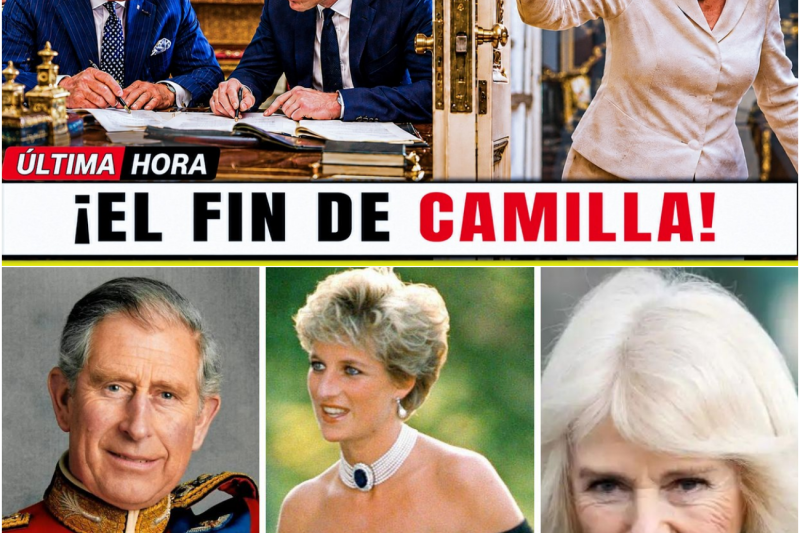 La venganza de los Gales: El decreto secreto de Carlos III y William para restituir el título de la princesa Diana que desata el pánico y las amenazas de Camilla