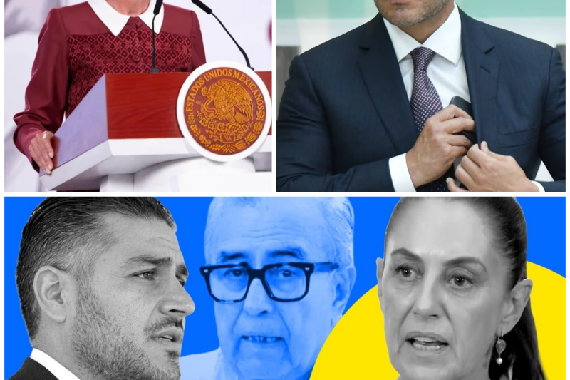 ¡Caos y Furia en Palacio! Sheinbaum Pierde el Control y Humilla a Harfuch por el Caso Rocha Moya