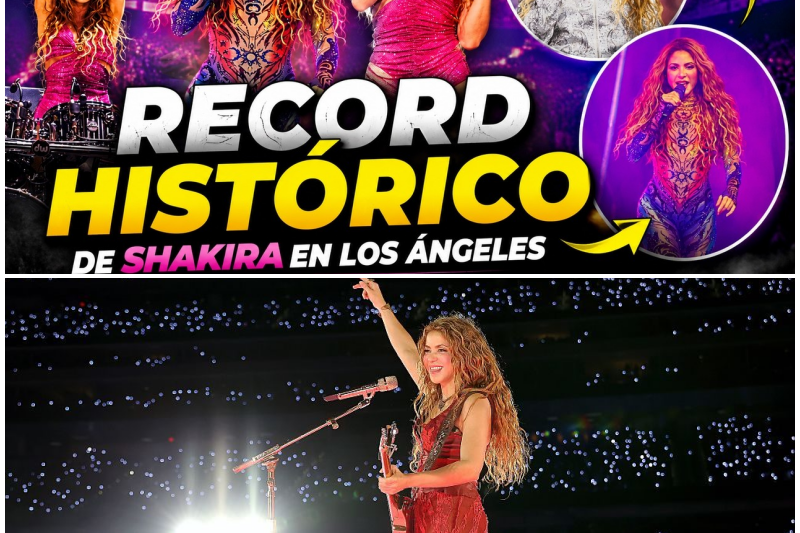 Récord Histórico y Bofetada a los Críticos: El Apoteósico Segundo Concierto de Shakira en Los Ángeles