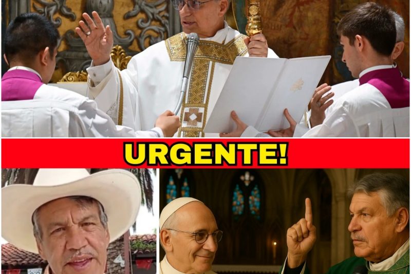 ¡El Papa Leo XIV aparece en plena misa del Padre Pistolas… y lo que hace PARALIZA a todos!