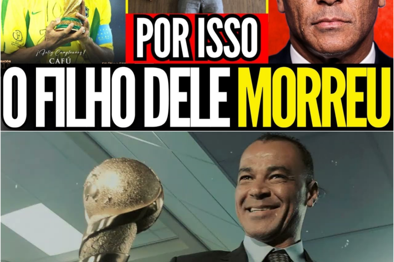 CAFU: A NOJENTA RAZÃO PELA QUAL PERDEU O FILHO NOS PRÓPRIOS BRAÇOS