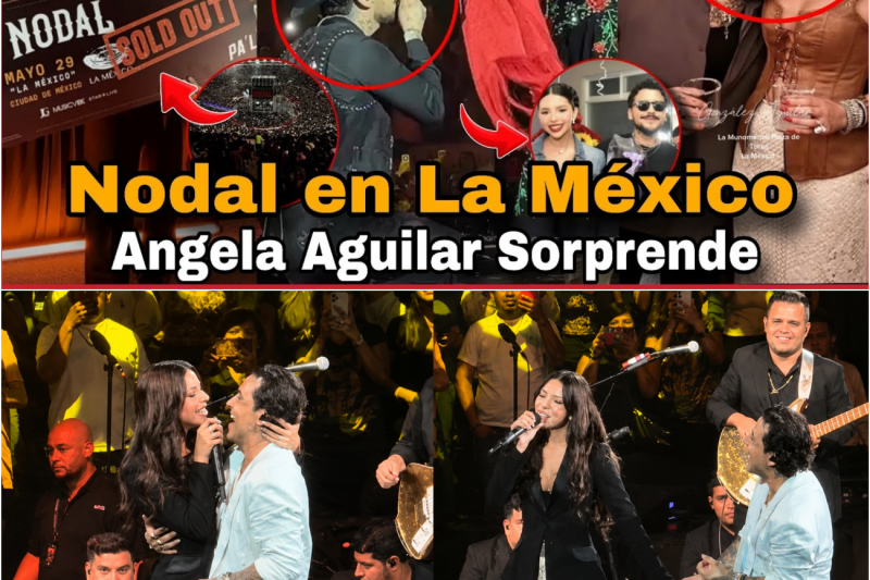 Noche Histórica en La México: Cristian Nodal Conquista la Plaza de Toros y Revierte las Críticas con una Sorpresiva Ovación Junto a Ángela Aguilar