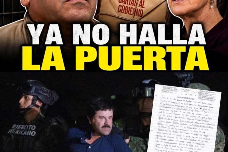 EL CHAPO IMPLORA A SHEINBAUM y ella NO LE RESPONDE