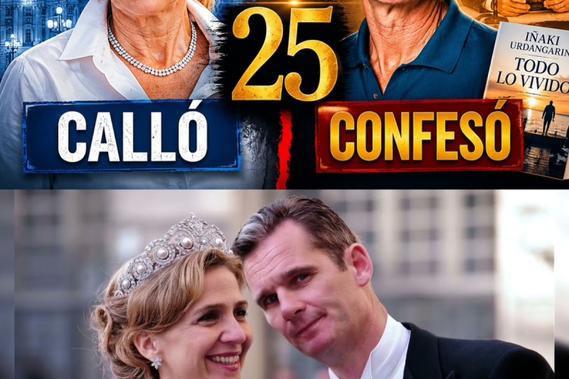Lo que Iñaki Urdangarin y Cristina de Borbón ocultaron veinticinco años — y el libro que lo reveló