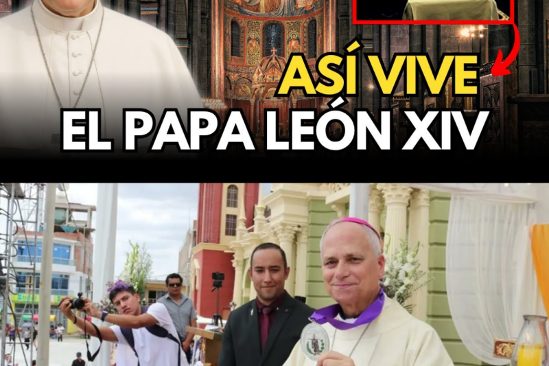 ¡Así eligió vivir el papa León XIV teniendo el Vaticano a sus pies!