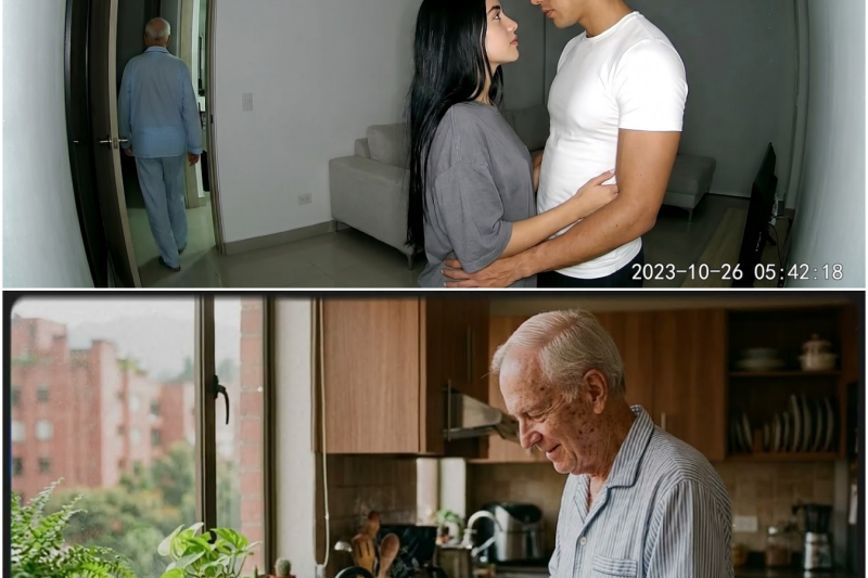 Se Enamoró Del Hijo De 25 Años De Su Esposo Viejo — La Cámara De La Casa Lo Grabó Todo