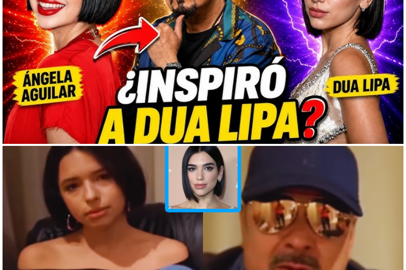 El Escándalo del Estilo: Cuando Pepe Aguilar Aseguró que Dua Lipa le Copió el Look a Ángela Aguilar