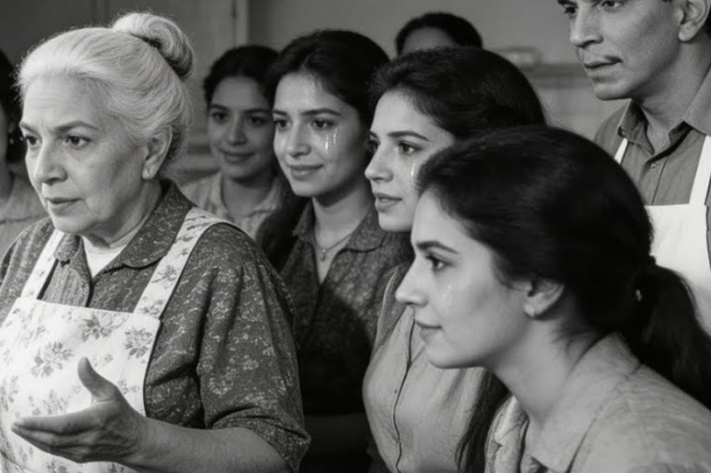 Anciana de 80 años enseñaba a cocinar a mujeres divorciadas—Cantinflas supo por qué y LLORÓ