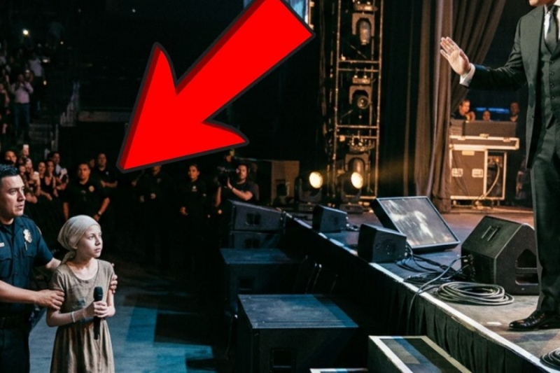 Cuando una Niña Enferma Pidió Cantar con Luis Miguel, Seguridad Intentó Sacarla — Él Detuvo el Show