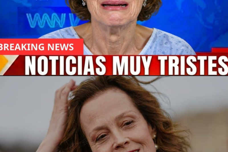 Qué le pasó a Sigourney Weaver a los setenta y seis años, trata de no LLORAR cuando veas esto